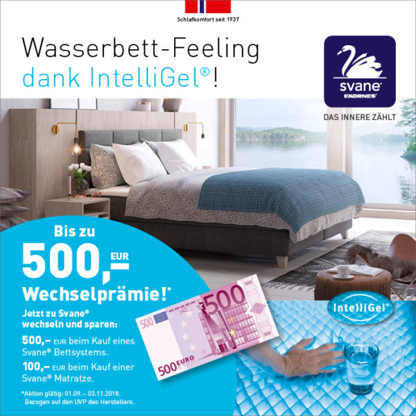 Wechselprämie bis 500 Euro! Rausch das Bettenhaus