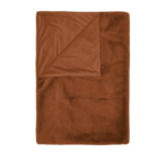 Essenza Furry Plaid leather brown