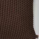 Marc o´Polo Nordic Knit Cushion brown