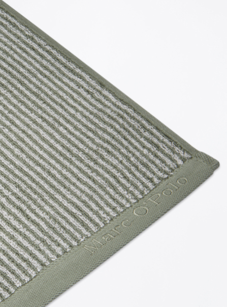 Marc o´Polo Frottierware Timeless Tone Stripe green Detail